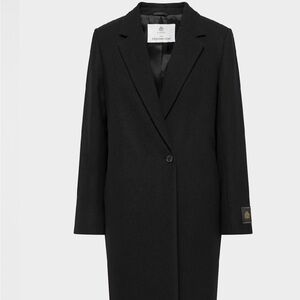 Aritzia Stedman Coat Black